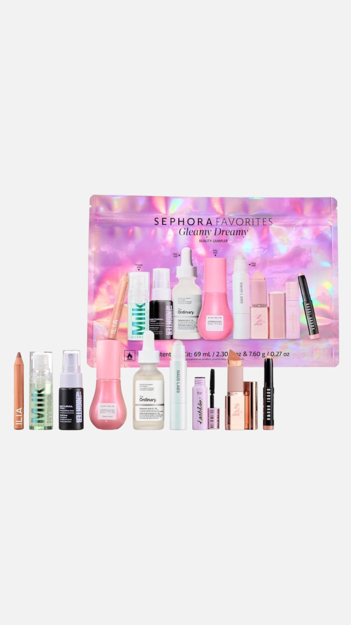 Sephora Favorites Gleamy Dreamy Makeup and Skincare Value Set
