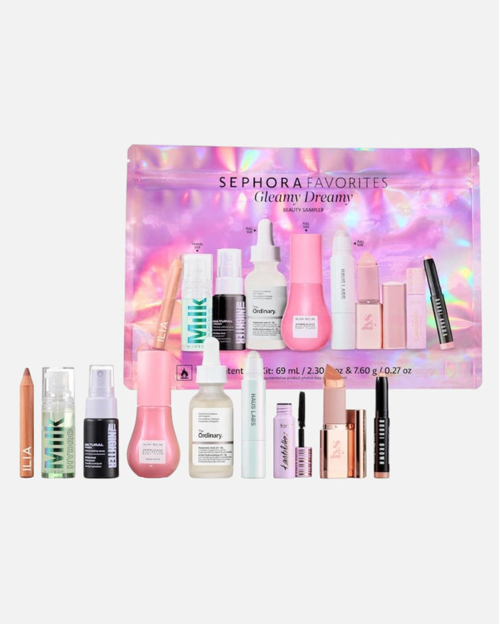 Sephora Favorites Gleamy Dreamy Makeup and Skincare Value Set
