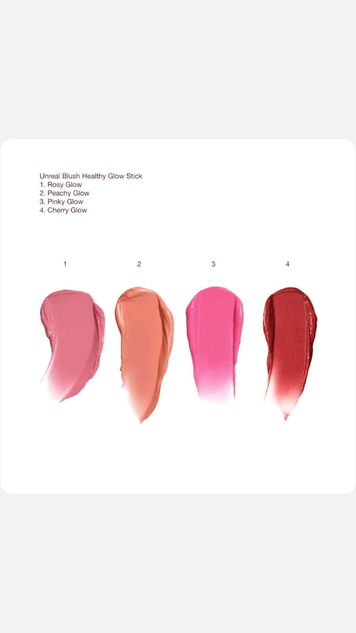 Charlotte Tilbury Mini Unreal Lip + Cheek Glow Blush Stick with Hyaluronic Acid