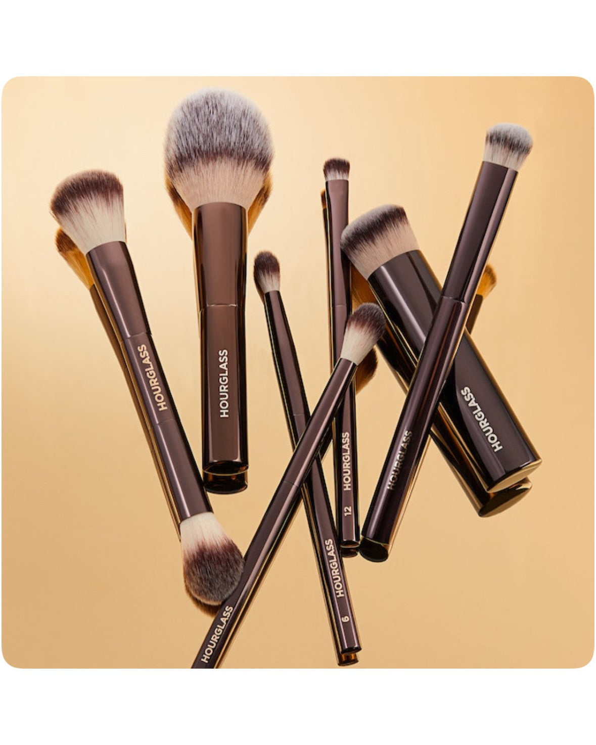 Hourglass Vegan Face & Eye Travel Brush Set