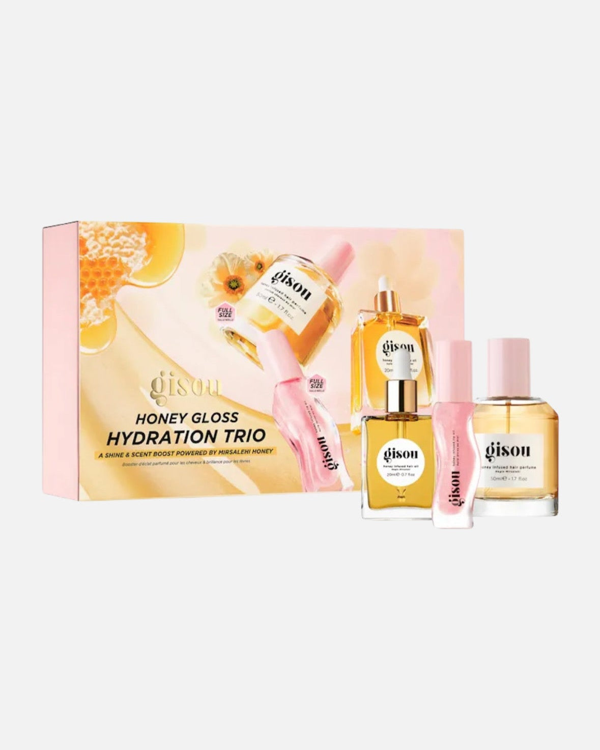 Gisou Honey Gloss Hydration Trio Set