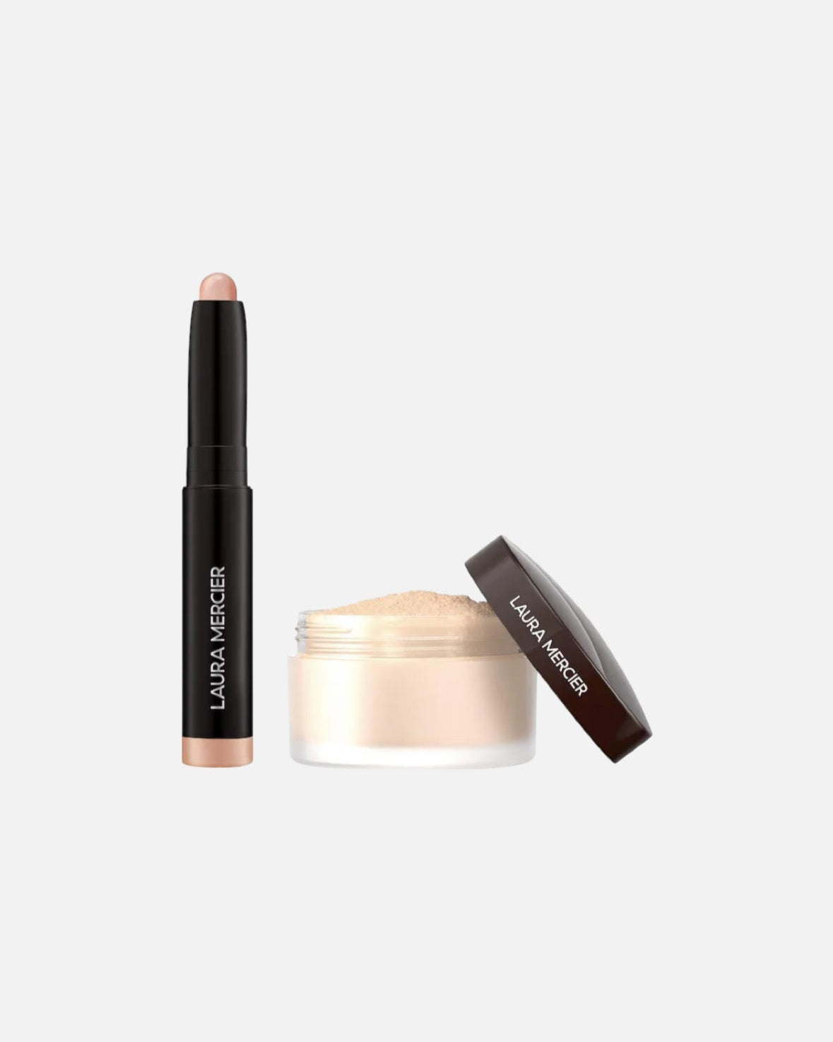 Laura Mercier Mini Artistry Icons Loose Powder and Eyeshadow Set