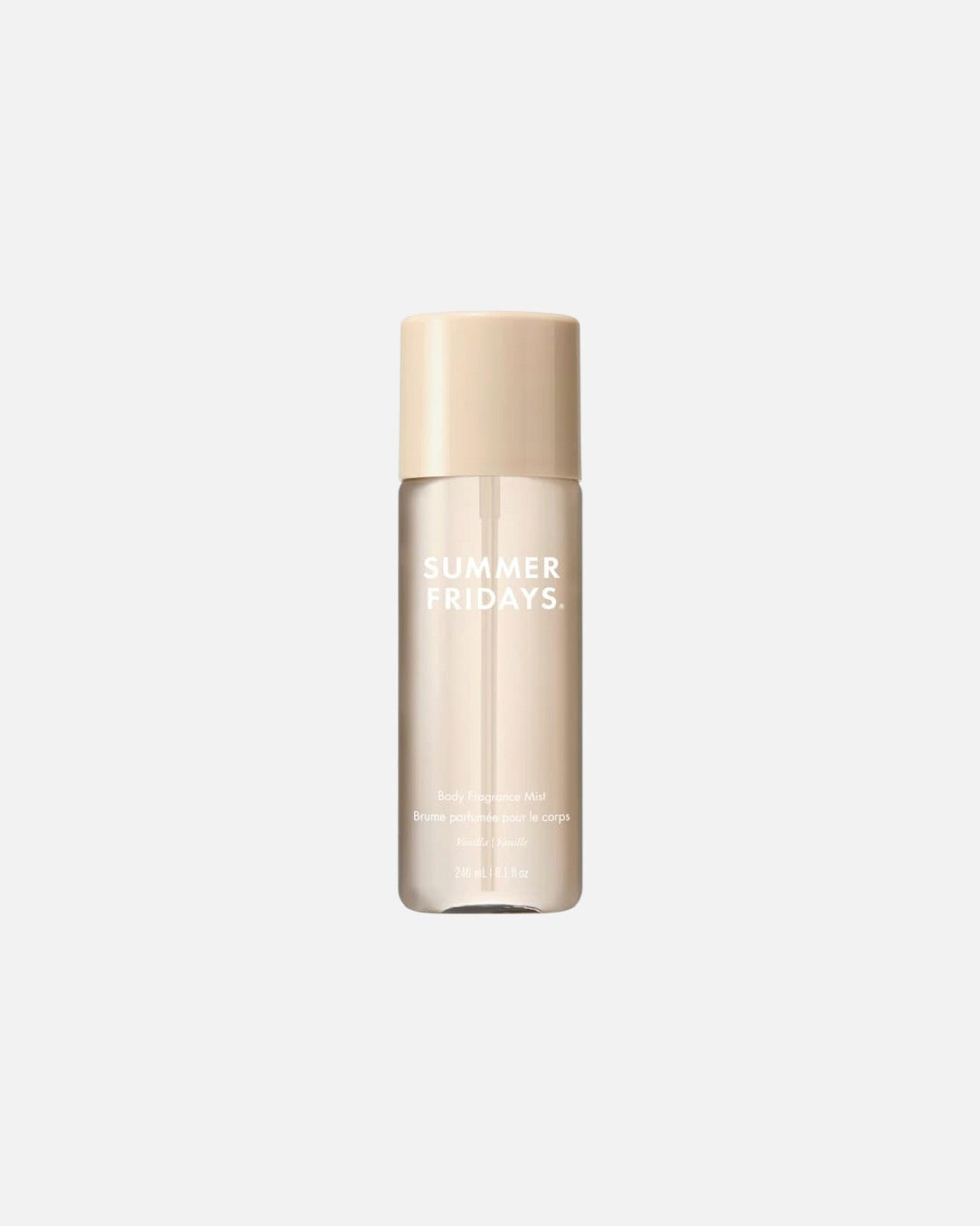 Summer Fridays  Vanilla Hair + Body Fragrance Mist with Vanilla Cake + Radiant Amber