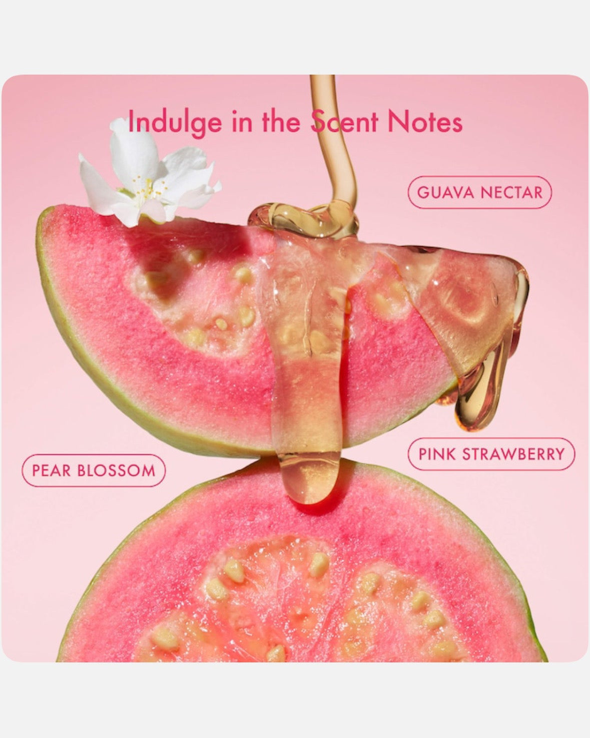 Summer Fridays  Pink Guava Hair + Body Fragrance Mist with Guava Nectar + Sweet Strawberry