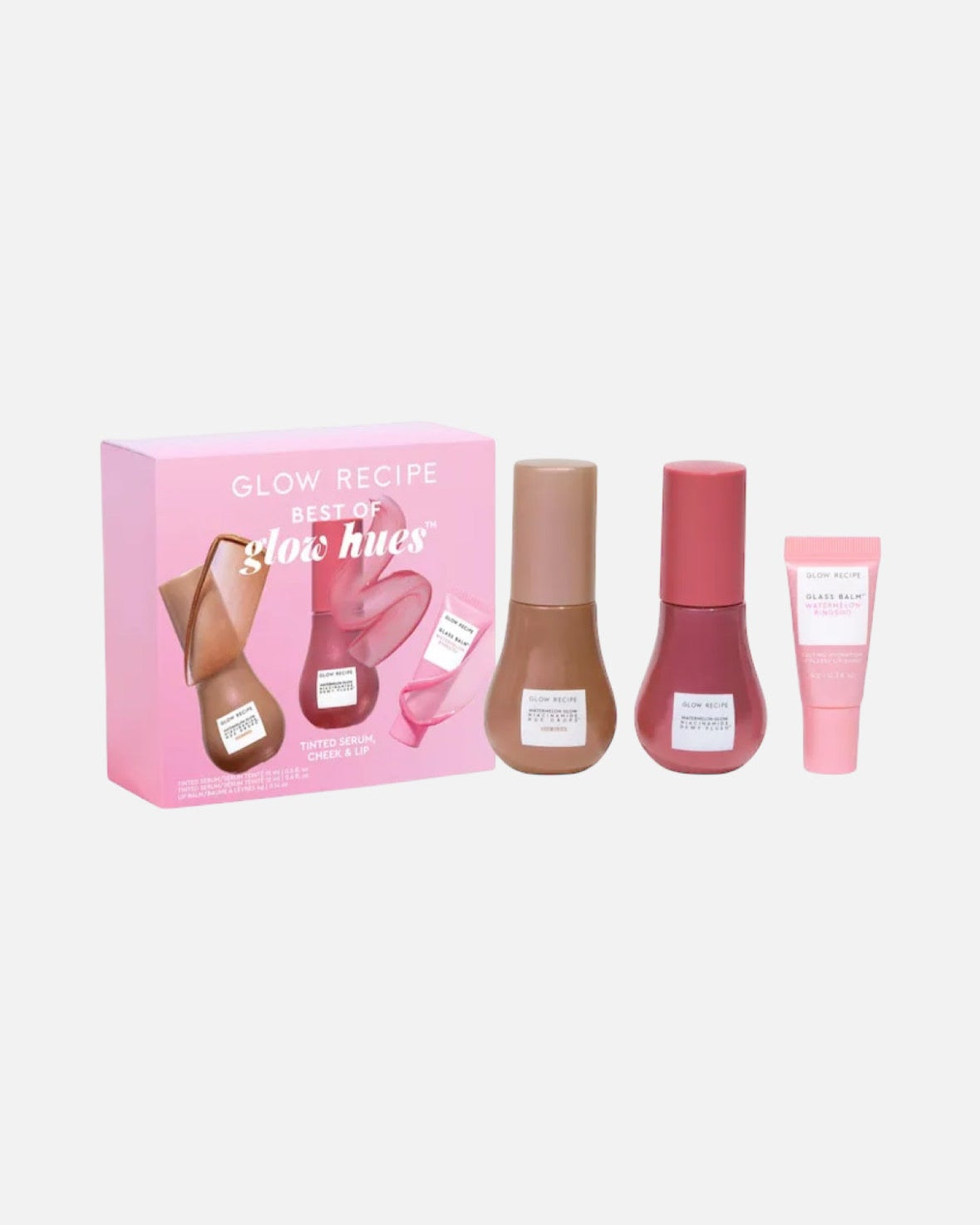 Glow Recipe Best of Glow Hues - Tinted Serum, Cheek & Lip Gift Set