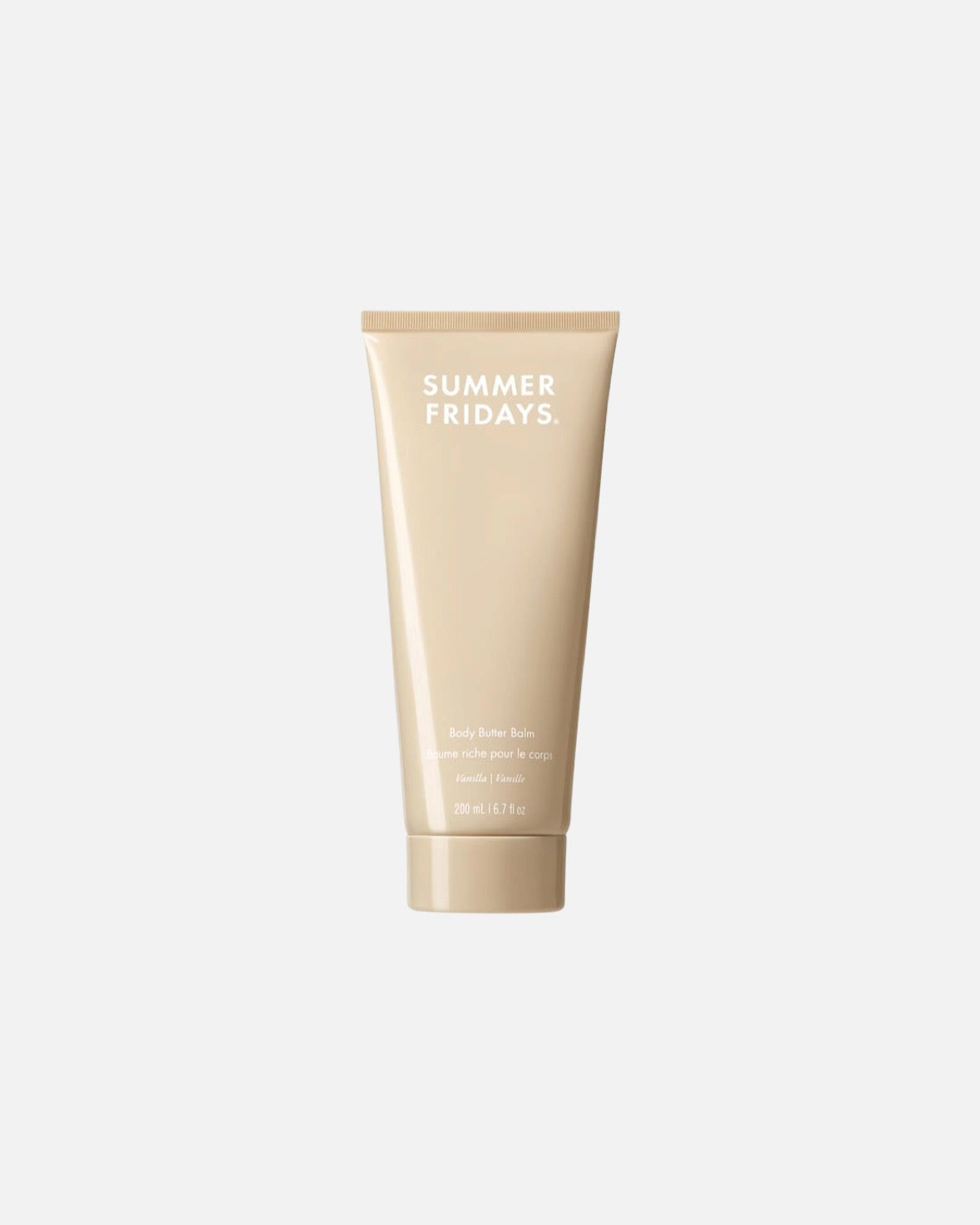 Summer Fridays  Body Butter Balm Vanilla - Rich Body Cream with Hyaluronic Acid
