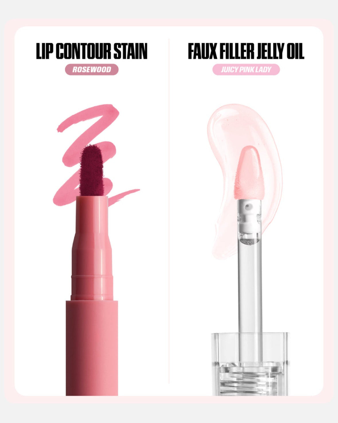 Huda Beauty Habibti Rosy Pink Lip Duo