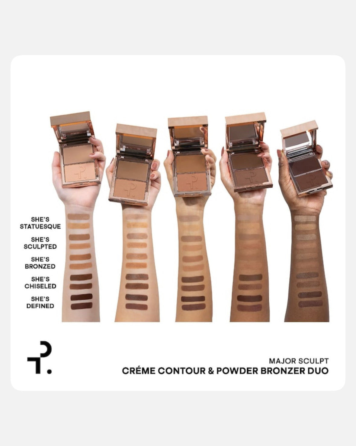 PATRICK TA Major Sculpt Crème Contour & Powder Bronzer Duo