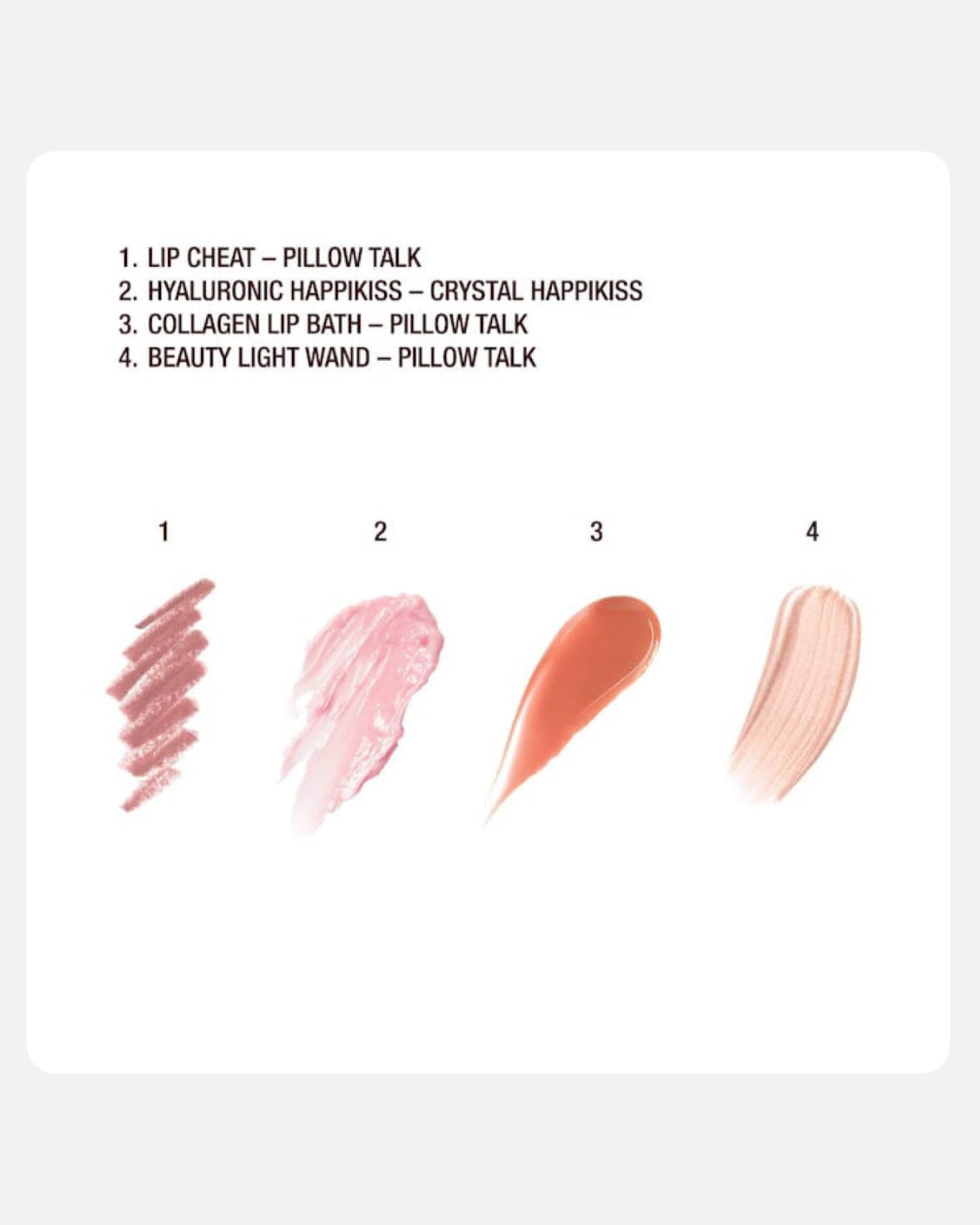 Charlotte Tilbury Pillow Talk Iconic Lip and Cheek Secrets Set