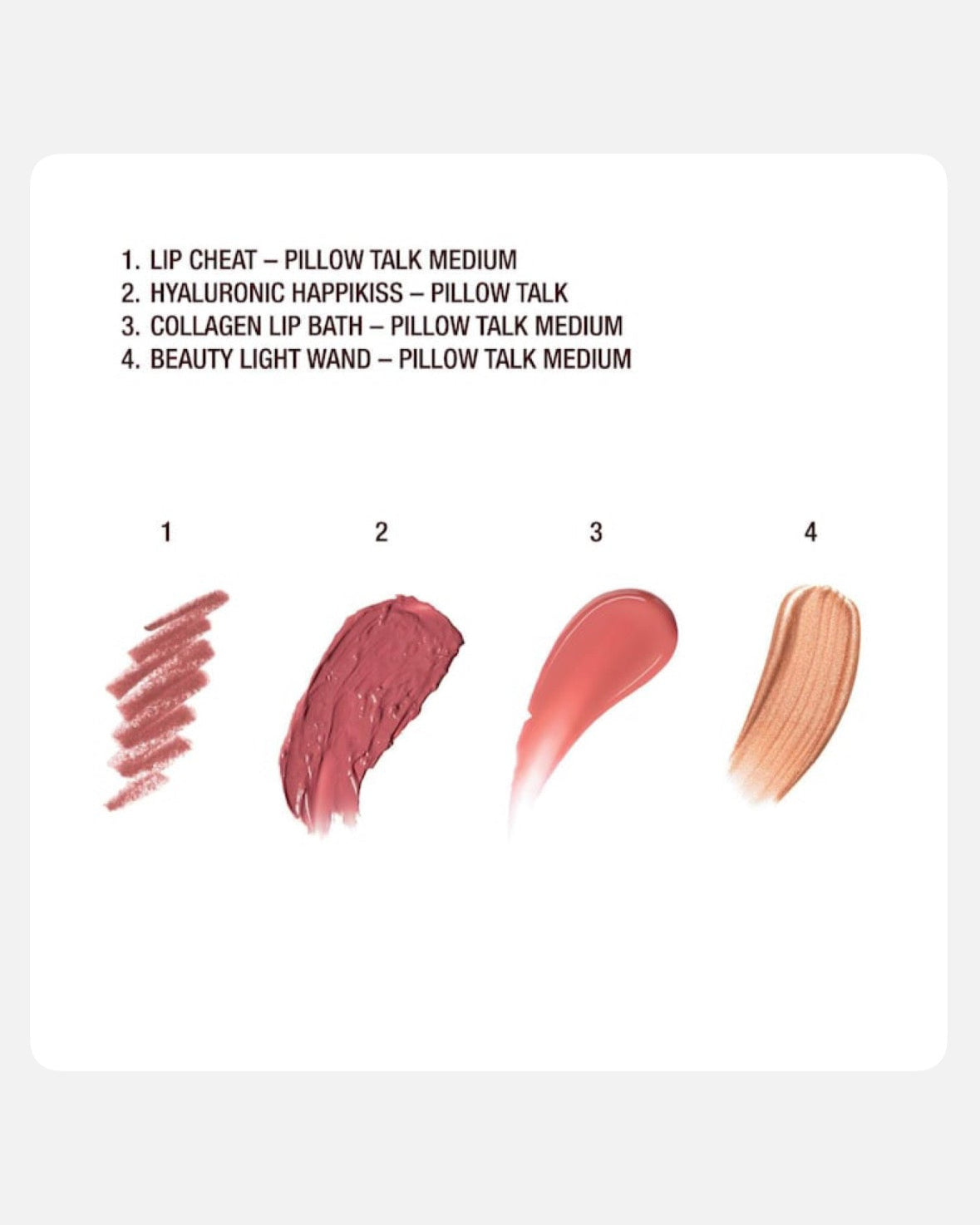 Charlotte Tilbury Pillow Talk Iconic Lip and Cheek Secrets Set