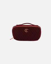 Charlotte Tilbury Organizer Velvet Makeup Bag - Large