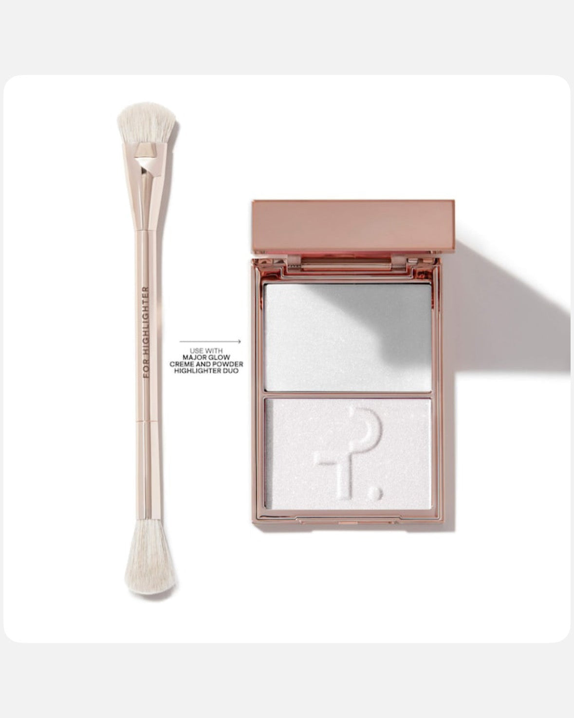 PATRICK TA Dual Ended Highlighter Brush