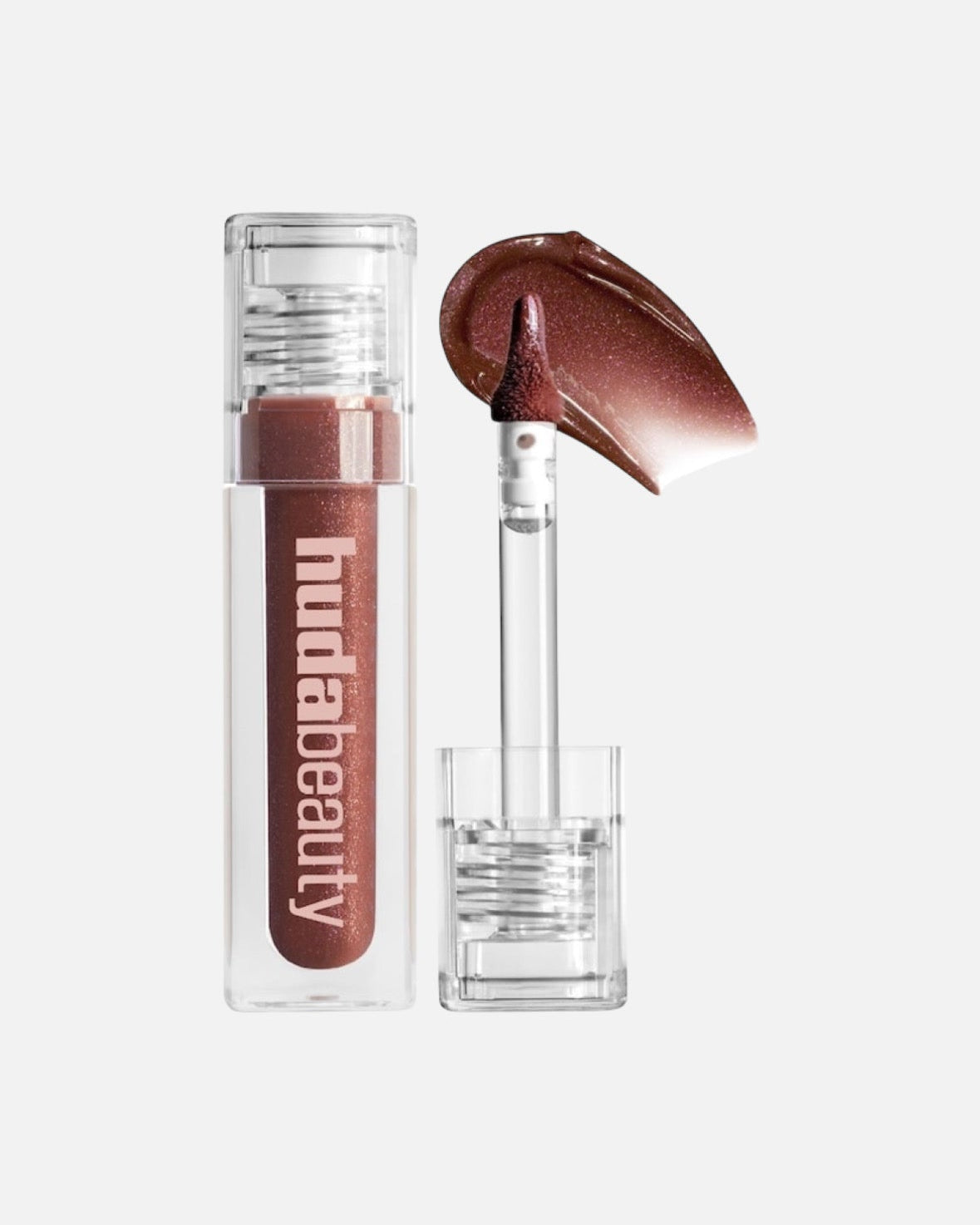 HUDA BEAUTY Faux Filler Shiny Non-Sticky Lip Gloss