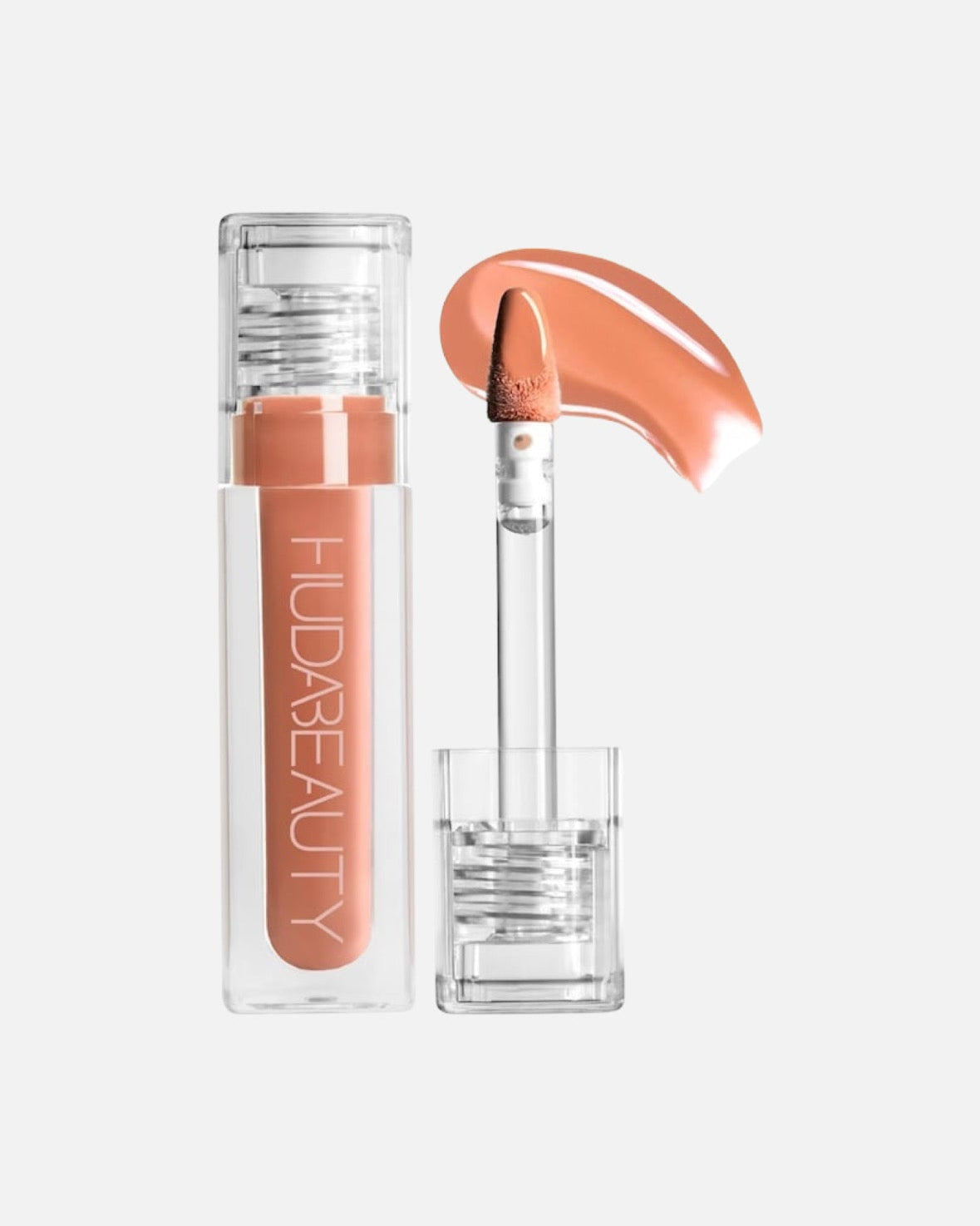 HUDA BEAUTY Faux Filler Shiny Non-Sticky Lip Gloss