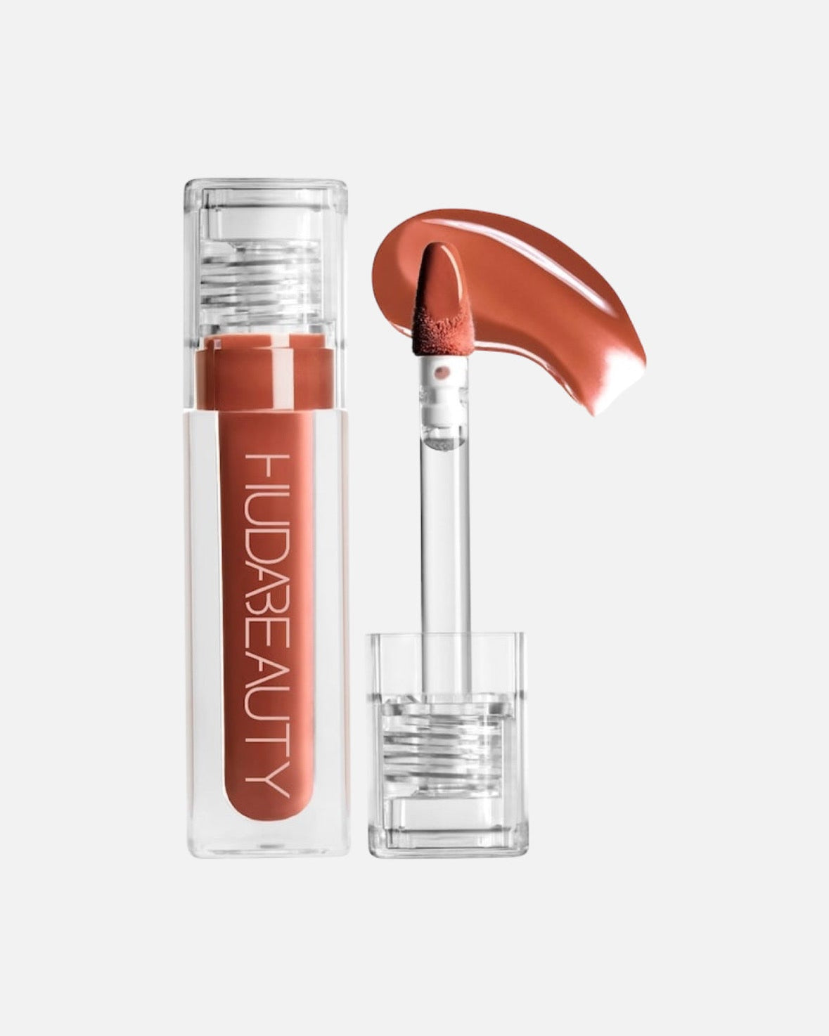 HUDA BEAUTY Faux Filler Shiny Non-Sticky Lip Gloss