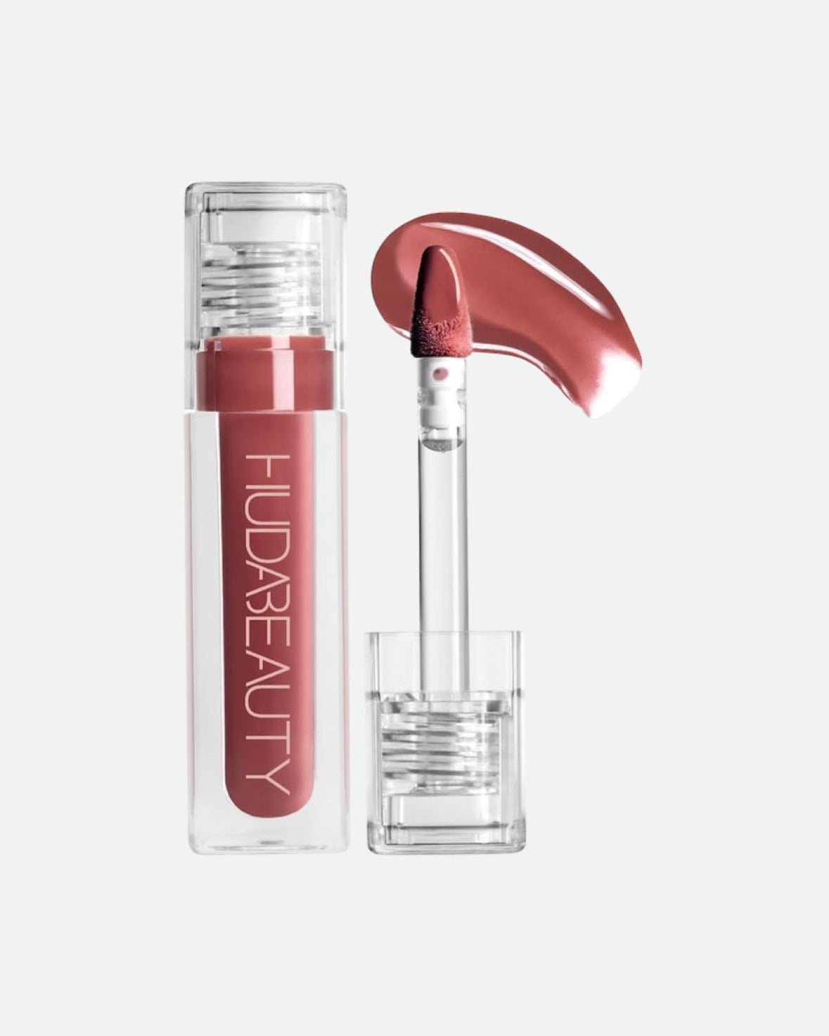 HUDA BEAUTY Faux Filler Shiny Non-Sticky Lip Gloss