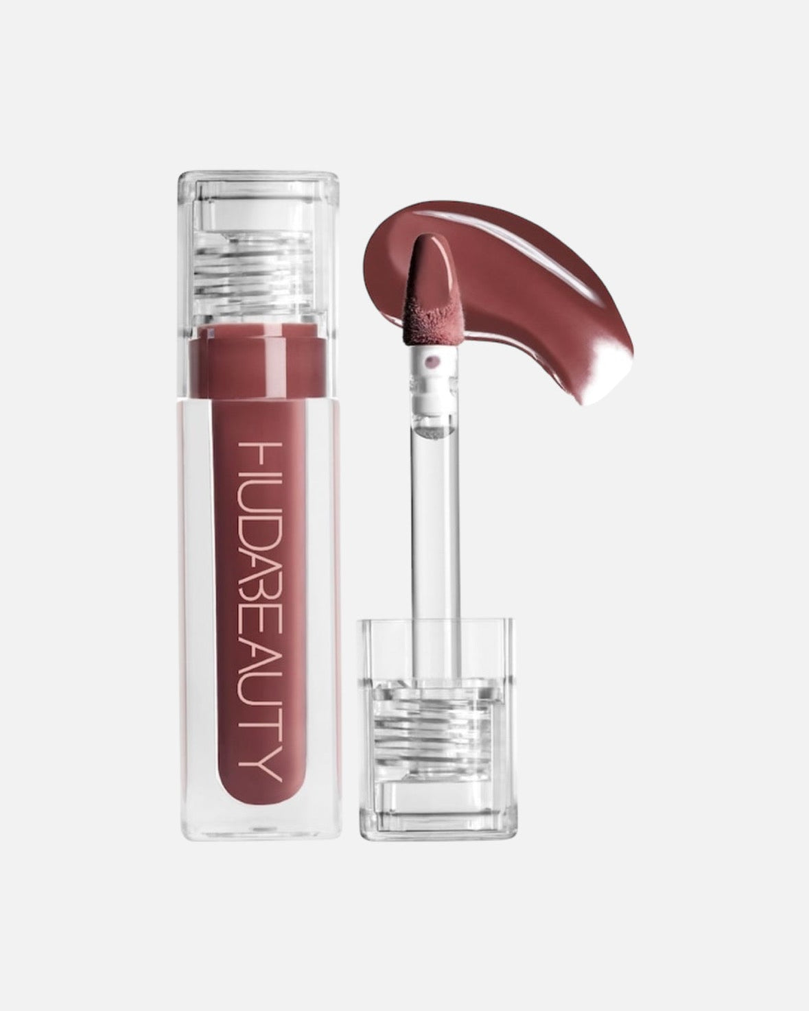 HUDA BEAUTY Faux Filler Shiny Non-Sticky Lip Gloss