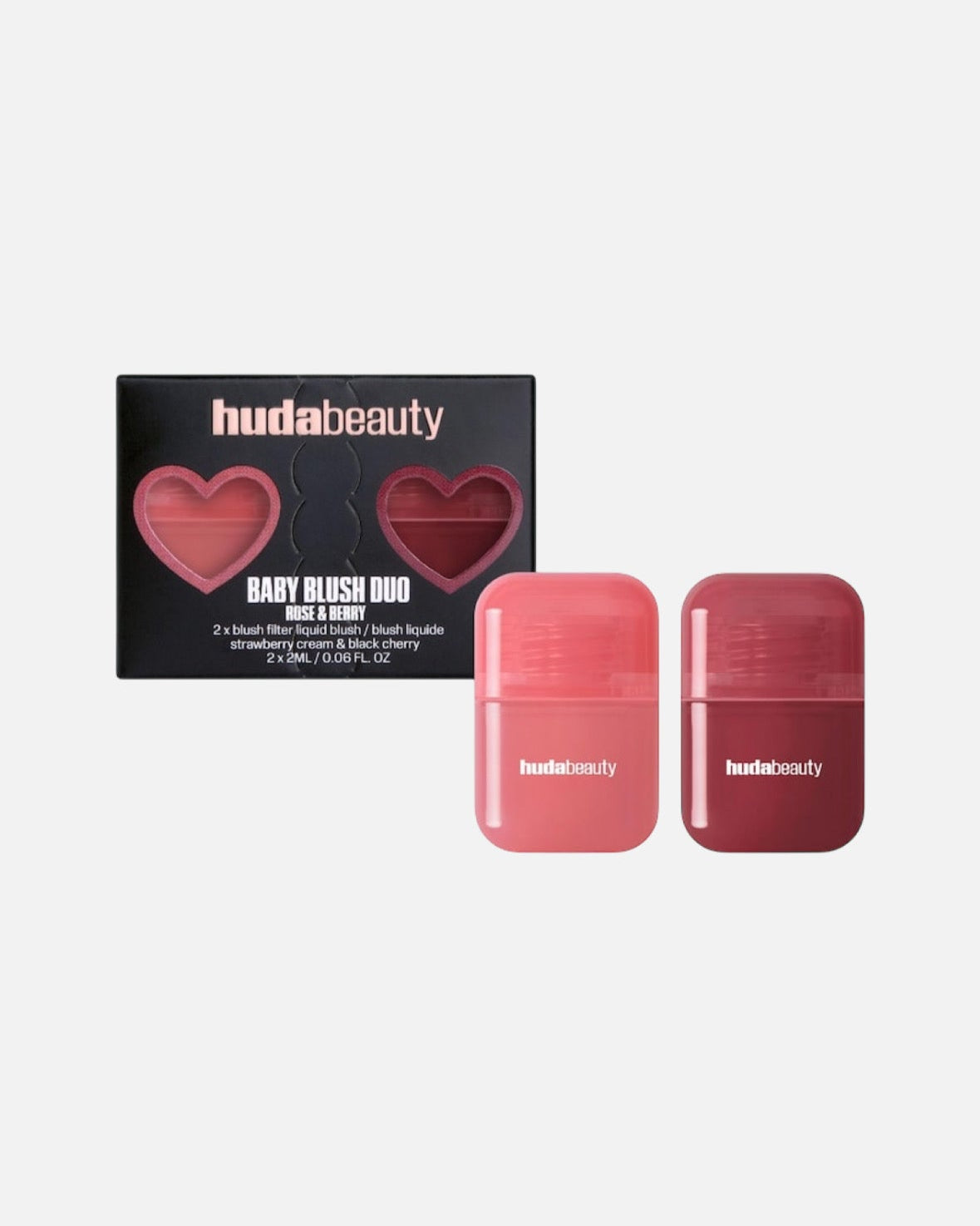 HUDA BEAUTY Mini Baby Blush Duo Set