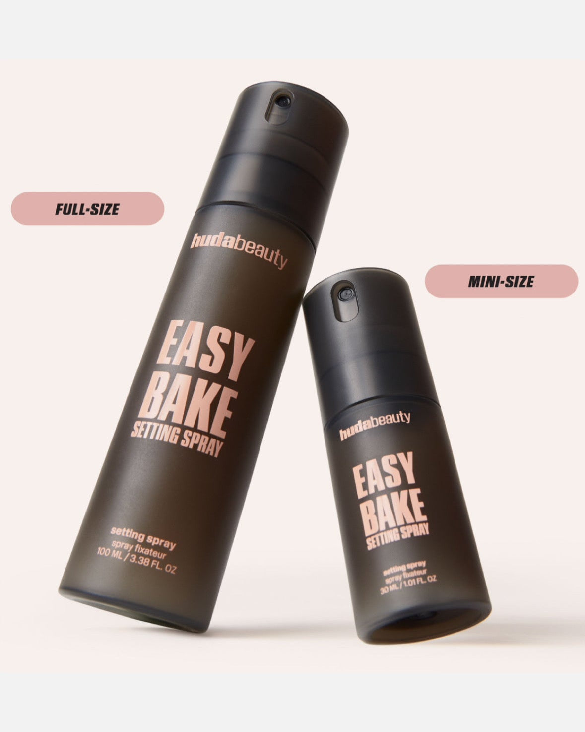 HUDA BEAUTY Easy Bake Blurring Setting Spray with 16-Hour Wear