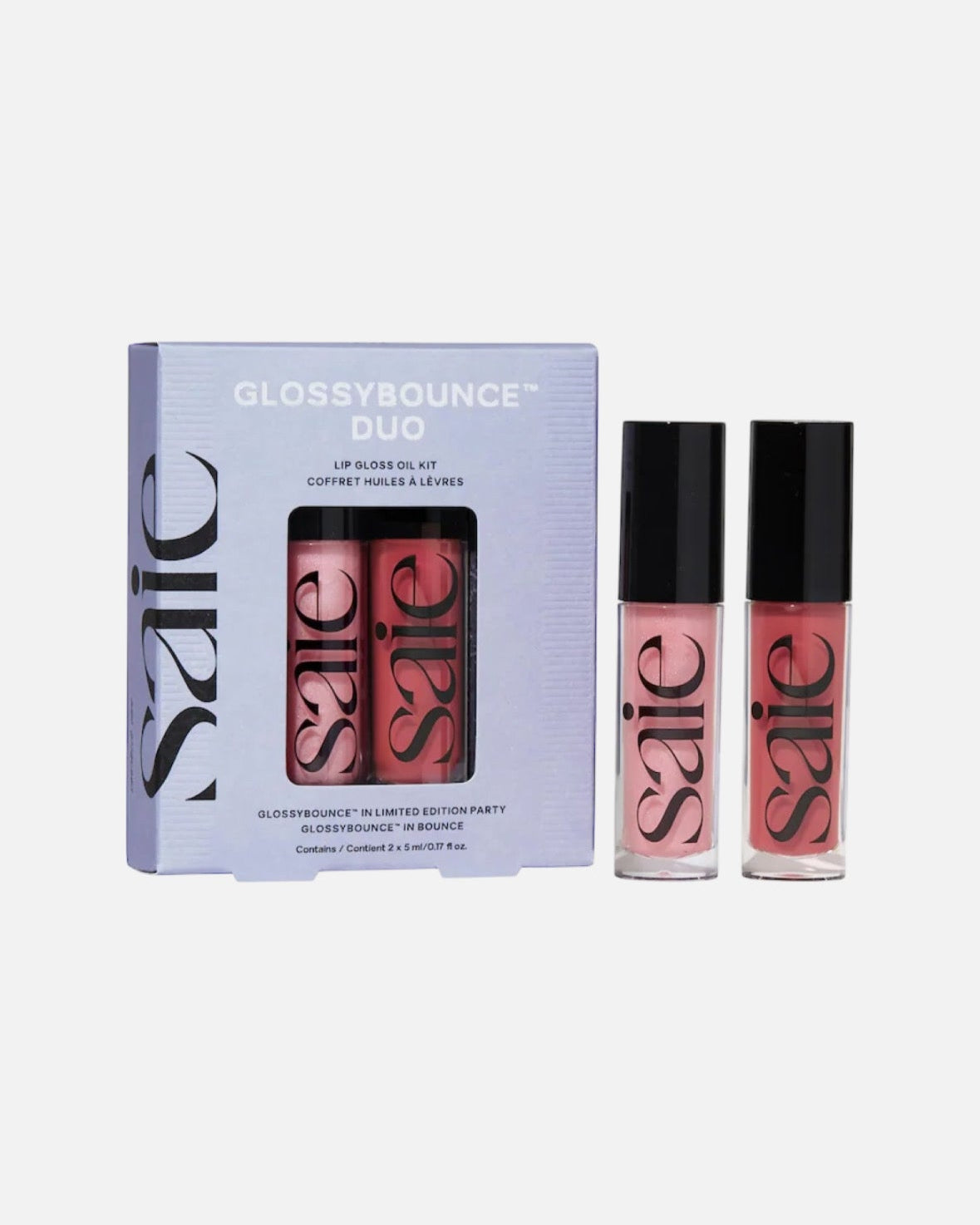 Saie Glossybounce™ Lip Gloss-Oil Duo Gift Set