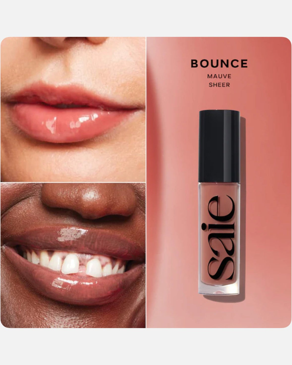 Saie Glossybounce™ Lip Gloss-Oil Duo Gift Set