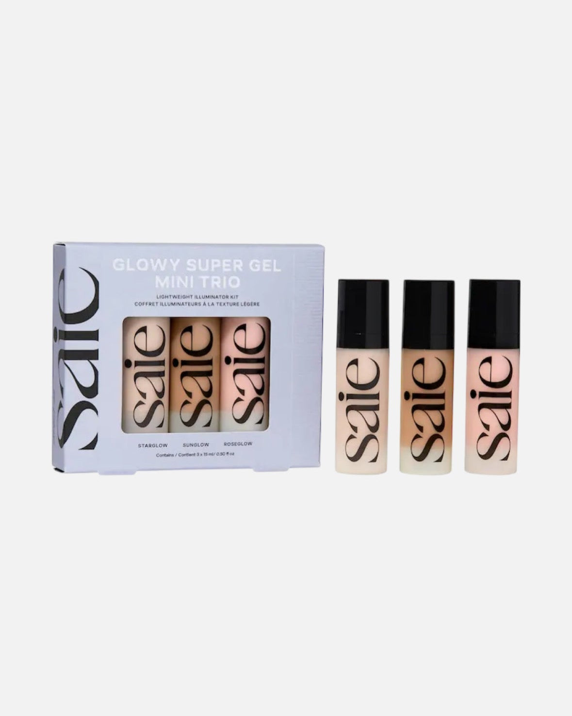 Saie Mini Glowy Super Gel Trio Gift Set