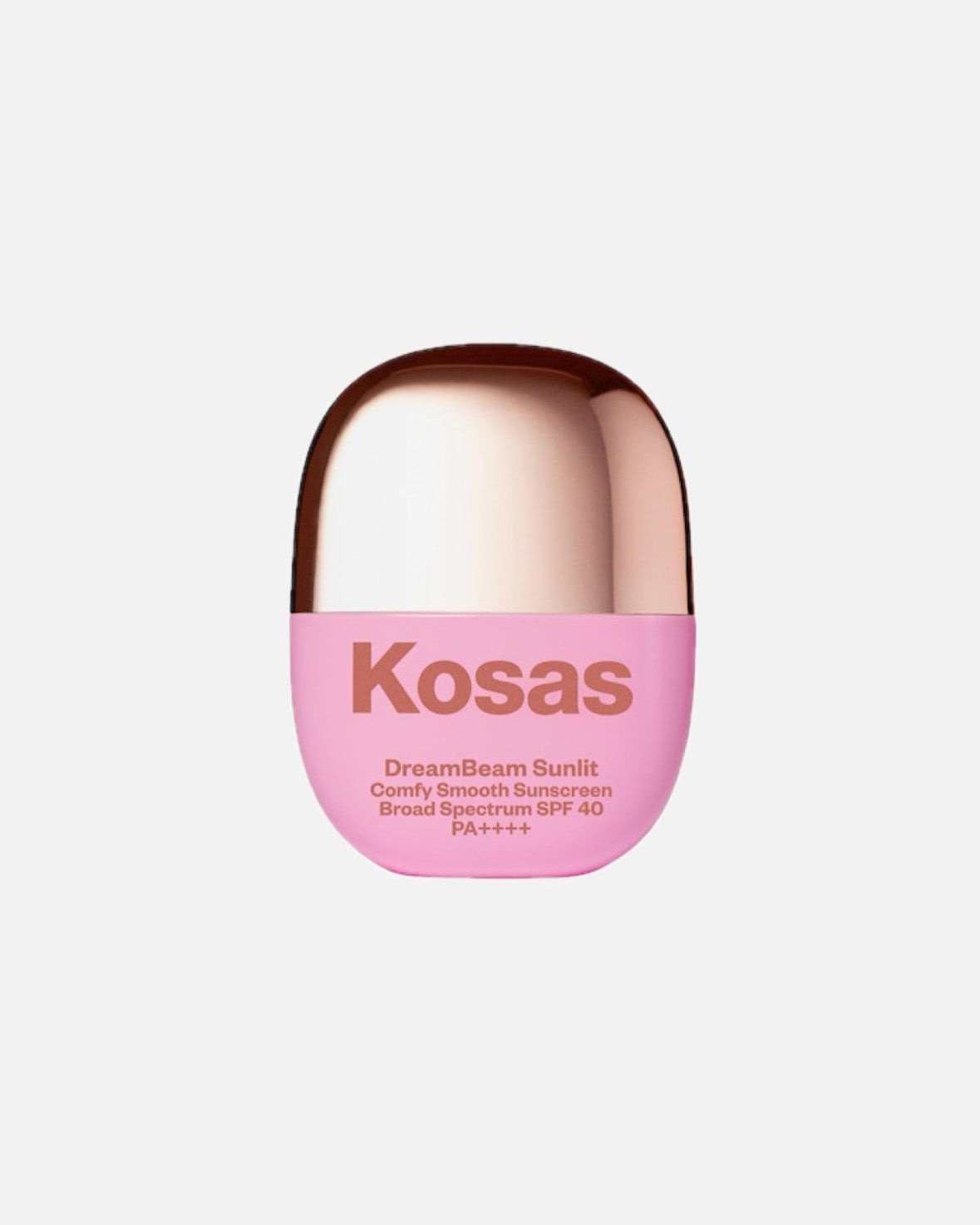 Kosas DreamBeam Silicone-Free Mineral Sunscreen SPF 40 with Ceramides and Peptides