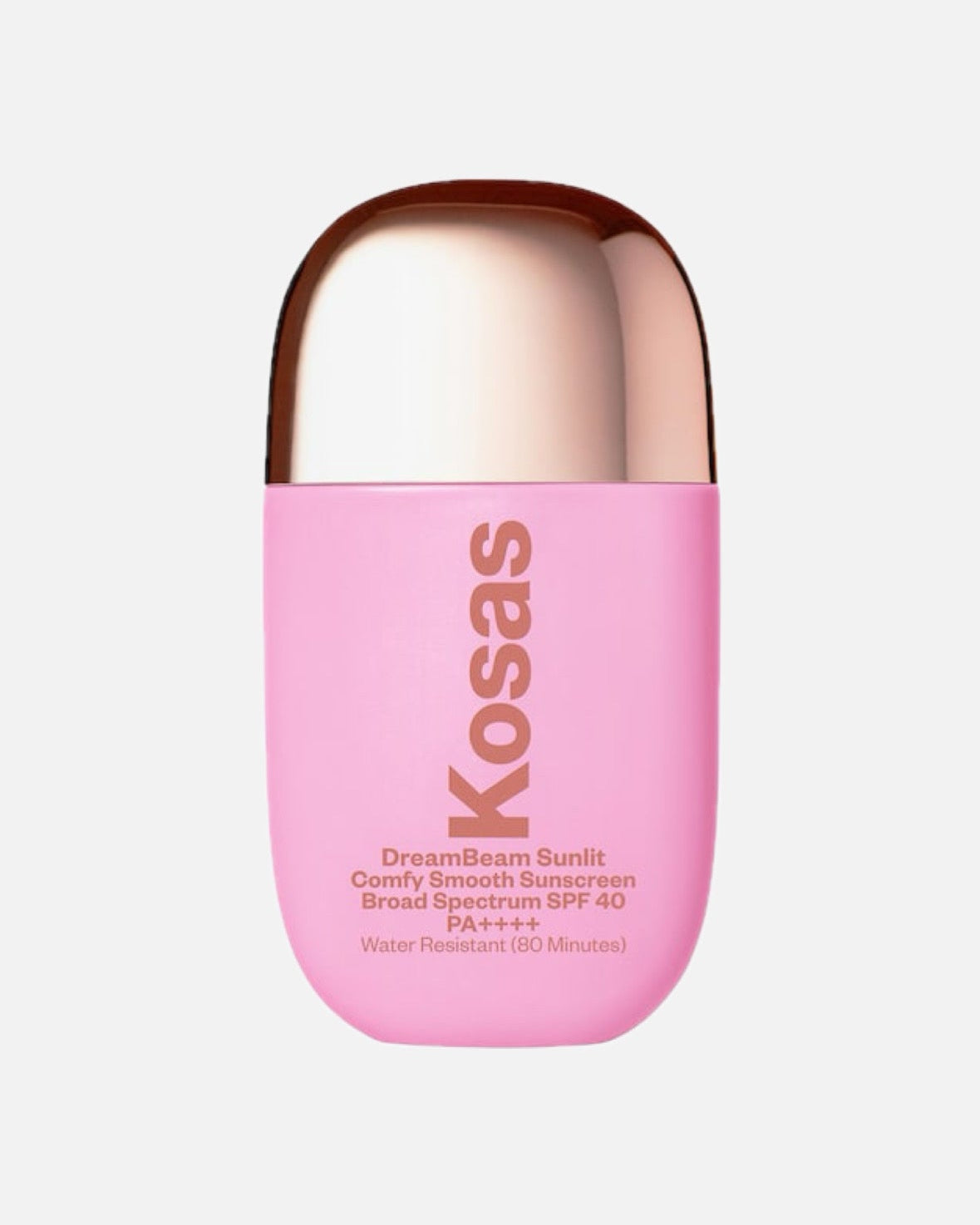 Kosas DreamBeam Silicone-Free Mineral Sunscreen SPF 40 with Ceramides and Peptides
