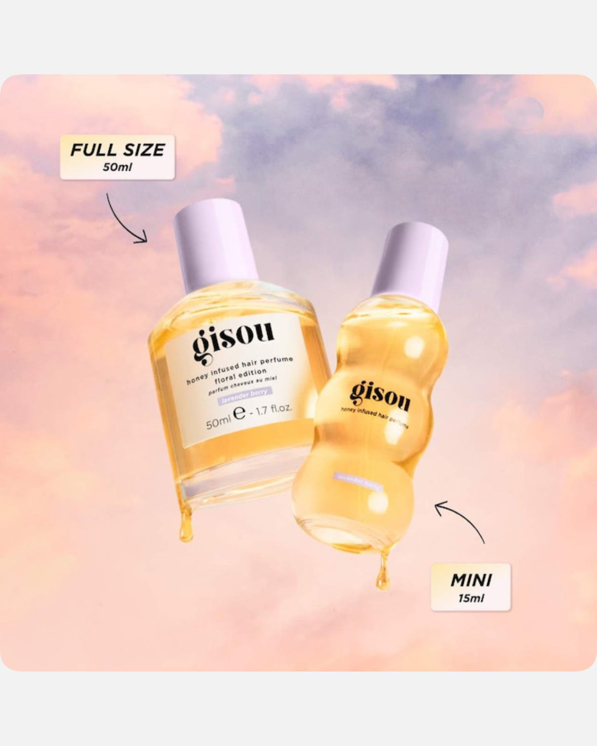 Gisou Lavender Berry Honey Infused Hair Perfume