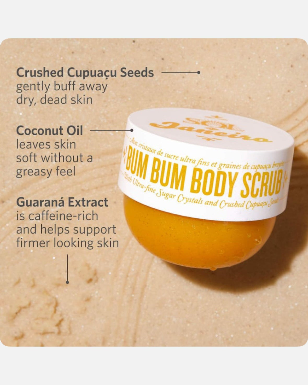Sol de Janeiro Bum Bum Body Scrub
