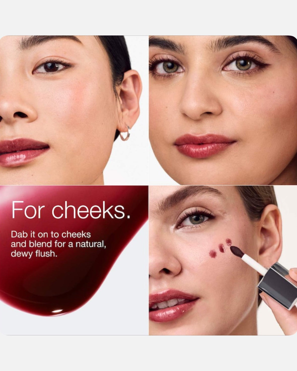 CLINIQUE Pop™ Black Honey Cheek + Lip Oil