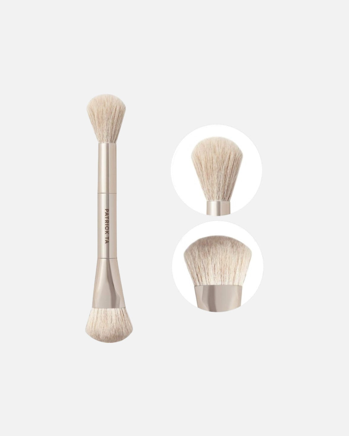 PATRICK TA Dual Ended Precision Blush Brush