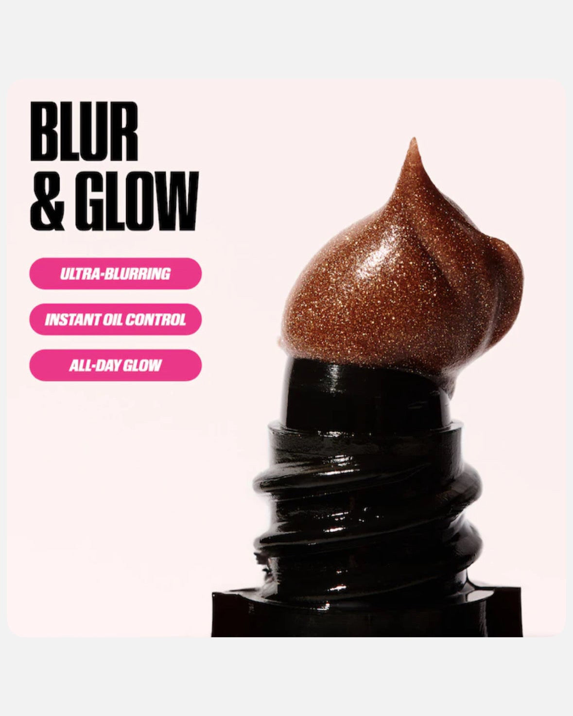 HUDA BEAUTY Easy Blur Bronze Fudge Silicone-Free Smoothing & Pore-Minimizing Primer